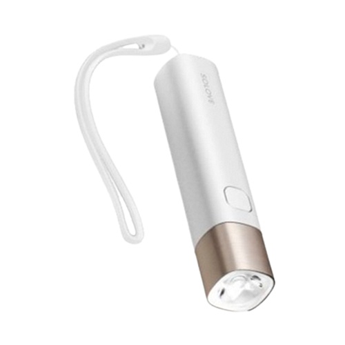 Портативный фонарик Xiaomi SOLOVE X3S с функцией Power Bank (White)
