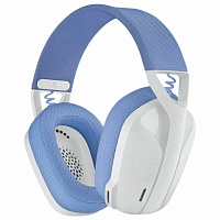 Игровые наушники Logitech G435 Lightspeed Wireless Gaming Headset White (981-001074)