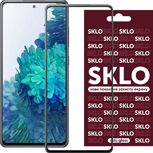 Защитное стекло SKLO 3D Screen Protector Glass для Samsung Galaxy S20 FE