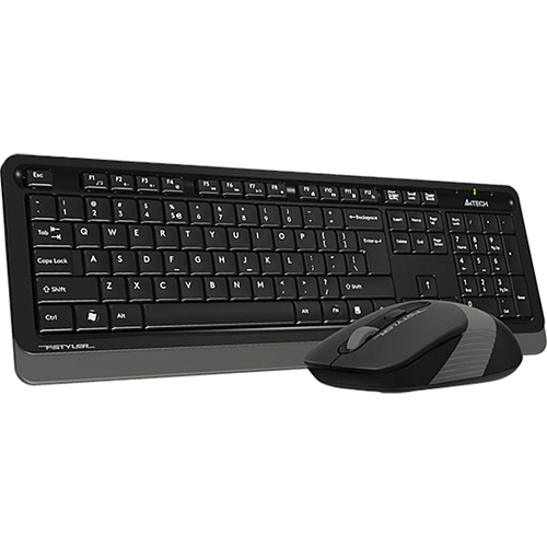 Комплект (клавіатура + миша) A4Tech Fstyler FG1010 Wireless Black/Grey - придбати в Дніпрі, Україні: ціна, характеристики | інтернет-магазин TOUCH Комплект (клавіатура + миша) A4Tech Fstyler FG1010 Wireless Black/Grey - придбати в Дніпрі, Україні: ціна, характеристики | інтернет-магазин TOUCH