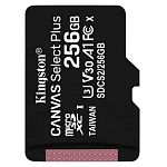 Карта памяти Kingston 256GB microSDXC Canvas Select Plus 100R A1 C10 (SDCS2/256GBSP) без SD-адаптера