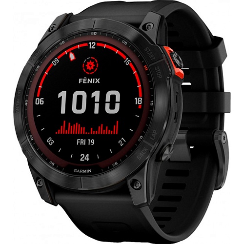 Смарт-годинник Garmin Fenix 7X Solar Edition Slate Gray with Black Band (010-02541-00/01) - придбати в Дніпрі, Україні: ціна, характеристики | інтернет-магазин TOUCH