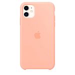 Чехол Silicone Case для Apple iPhone 11 (Grapefruit) АА