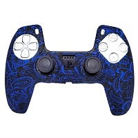 Чехол на геймпад Silicone Case для Sony DualSense Blue Ornament Чехол на геймпад Silicone Case для Sony DualSense Blue Ornament