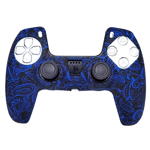 Чохол на геймпад Silicone Case для Sony DualSense Blue Ornament - придбати в Дніпрі, Україні: ціна, характеристики | інтернет-магазин TOUCH