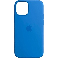 Чехол Silicone Case для Apple iPhone 14 (Capri Blue) AA Чехол Silicone Case для Apple iPhone 14 (Capri Blue) AA