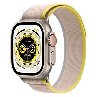 Смарт-часы Apple Watch Ultra 49mm Titanium Case with Yellow/Beige Trail Loop M/L (MQF23/MQFU3) Смарт-часы Apple Watch Ultra 49mm Titanium Case with Yellow/Beige Trail Loop M/L (MQF23/MQFU3)
