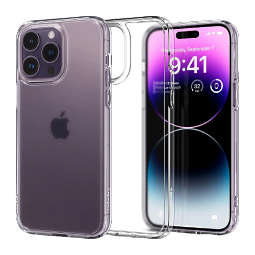 Чехол Spigen Ultra Hybrid Crystal для Apple iPhone 14 Pro Max Crystal Clear (ACS04816)