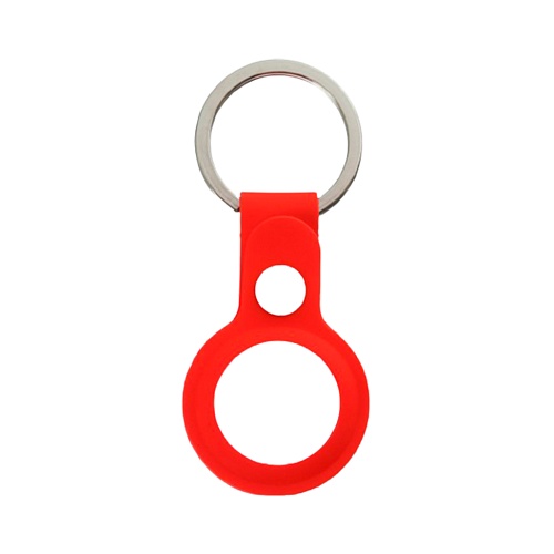 Чехол ArmorStandart Silicone Ring with Button для Apple AirTag (Red)