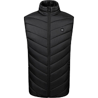 Жилет с подогревом HeatFashion Electric Heating Vest 6XL (Black) Жилет с подогревом HeatFashion Electric Heating Vest 6XL (Black)