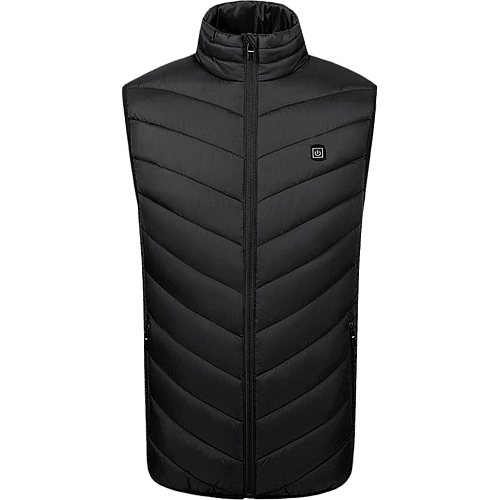 Жилет з підігрівом HeatFashion Electric Heating Vest 6XL (Black) - придбати в Дніпрі, Україні: ціна, характеристики | інтернет-магазин TOUCH