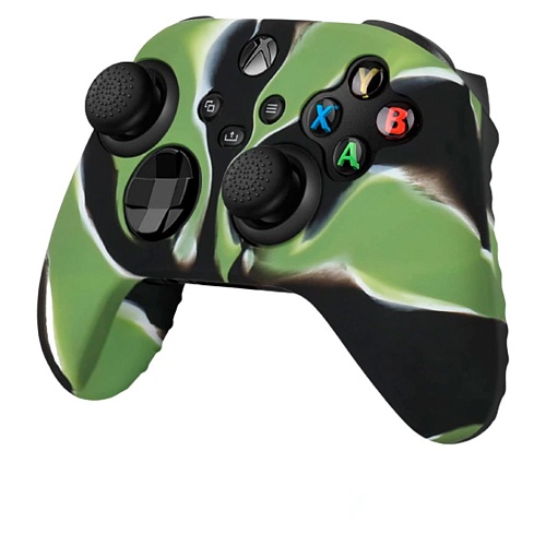 Чехол на геймпад Dobe Silicone Case для Xbox Series X/S Controller Green Camouflage