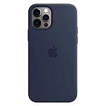Чехол Silicone Case для Apple iPhone 12 Pro Max (Midnight Blue) АА
