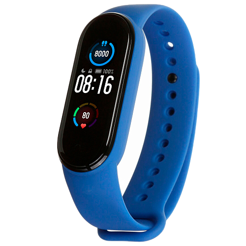 Ремешок ArmorStandart Xiaomi Mi Band 7/6/5 New Style (Jean Blue)