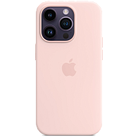 Чехол Silicone Case with MagSafe для Apple iPhone 14 Pro Chalk Pink AAA Чехол Silicone Case with MagSafe для Apple iPhone 14 Pro Chalk Pink AAA