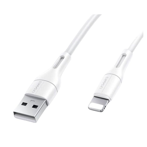 Кабель Usams Lightning U68 Charging 2A 1.0m White (US-SJ500) - придбати в Дніпрі, Україні: ціна, характеристики | інтернет-магазин TOUCH