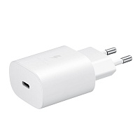Сетевое зарядное устройство Samsung 25W PD (EP-TA800NWEGRU) White Сетевое зарядное устройство Samsung 25W PD (EP-TA800NWEGRU) White
