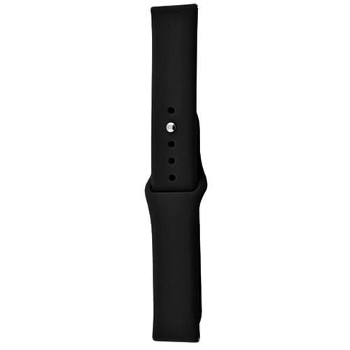 Универсальный ремешок Silicone Band для Xiaomi Amazfit Bip 20mm Black