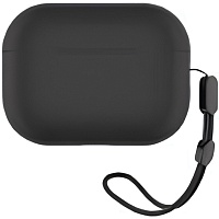 Чехол Blueo Liquid Silicone Case для Apple AirPods Pro 2 Black