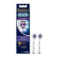 Насадка для зубной щетки Oral-B EB18-2 3D (White) 2 шт Насадка для зубной щетки Oral-B EB18-2 3D (White) 2 шт