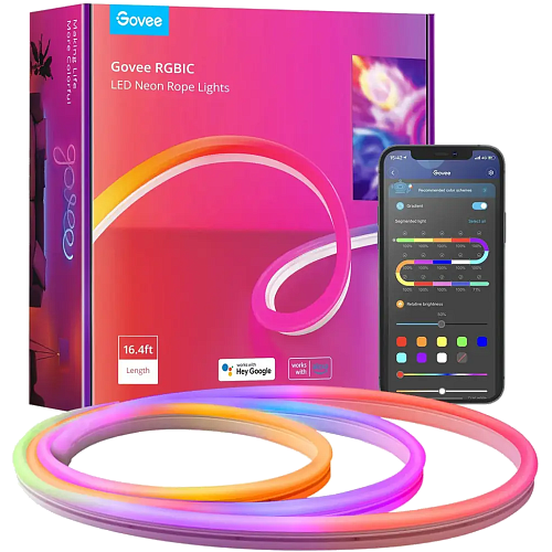 Светодиодная лента Govee RGBIC Led Neon Rope Lights (3м)