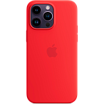 Чехол Silicone Case с MagSafe для Apple iPhone 14 Pro Max (Product Red) ААА