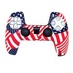 Чохол на геймпад Silicone Case для Sony DualSense USA Colors