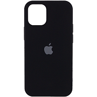 Чехол Silicone Case для Apple iPhone 14 Plus (Black) AA
