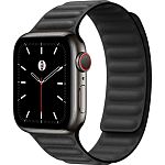 Ремешок DK Leather Link для Apple Watch 42/44/45/49mm Black