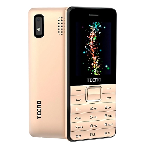 Мобильный телефон Tecno T372 TripleSIM Champagne Gold (4895180746840) UA-UCRF