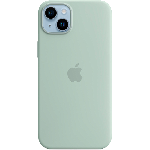 Чехол Silicone Case с MagSafe для Apple iPhone 14 Plus (Succulent) ААА