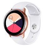 Универсальный ремешок Silicone Band для Xiaomi Amazfit Bip 20mm White