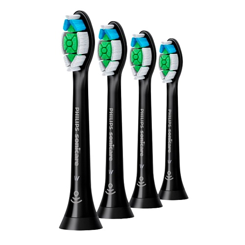 Насадка для зубної щітки Philips Sonicare W Optimal Black (HX6064/11) 4 шт - придбати в Дніпрі, Україні: ціна, характеристики | інтернет-магазин TOUCH