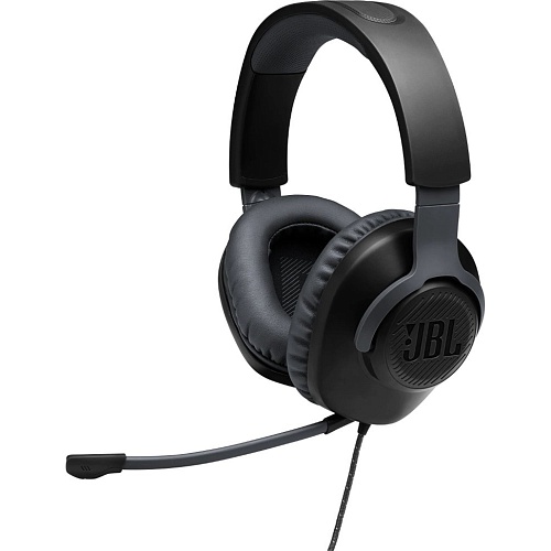 Ігрові навушники JBL Quantum 100 Black (JBLQUANTUM100BLK) - придбати в Дніпрі, Україні: ціна, характеристики | інтернет-магазин TOUCH