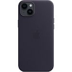 Чехол Leather Case with MagSafe для Apple iPhone 14 Plus Ink AAA