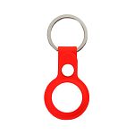 Чехол ArmorStandart Silicone Ring with Button для Apple AirTag (Red)
