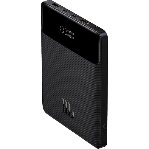 Зовнішній акумулятор Baseus Blade Digital Display 20000mAh 100W Black (PPDGL-01) - придбати в Дніпрі, Україні: ціна, характеристики | інтернет-магазин TOUCH