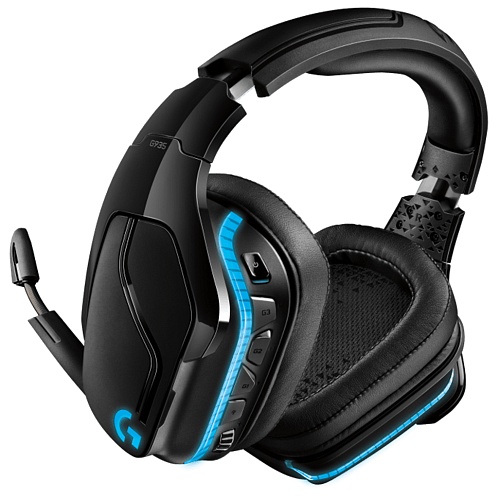 Игровые наушники Logitech G935 Wireless Gaming Headset (981-000744) Black