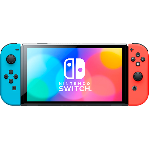 Портативная игровая консоль Nintendo Switch OLED Neon Blue/Neon Red set