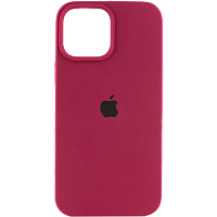 Чехол Silicone Case для Apple iPhone 14 Pro (Marsala) AA