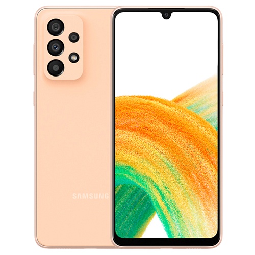 Смартфон Samsung Galaxy A33 5G 6/128GB Peach (SM-A336BZOG) UA-UCRF - придбати в Дніпрі, Україні: ціна, характеристики | інтернет-магазин TOUCH