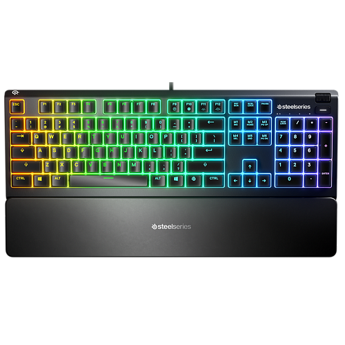 Клавиатура SteelSeries Apex 3 (64805)