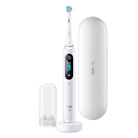 Электрическая зубная щетка Oral-B iO Series 8 White Alabaster Электрическая зубная щетка Oral-B iO Series 8 White Alabaster