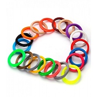 Набор ABS пластика для 3D ручки (18 цветов, 90 м)