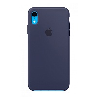 Чехол Silicone Case для Apple iPhone Xr (Midnight Blue) ААА