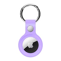 Чехол для Apple AirTag Silicone Key Ring (Purple) HC