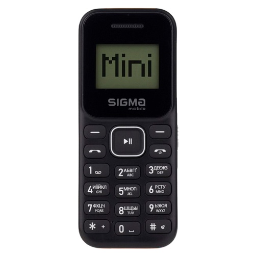 Мобильный телефон Sigma mobile X-style 14 MINI (Black/Orange) UA-UCRF