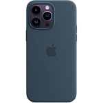 Чехол Silicone Case с MagSafe для Apple iPhone 14 Pro Max (Stormblue) ААА