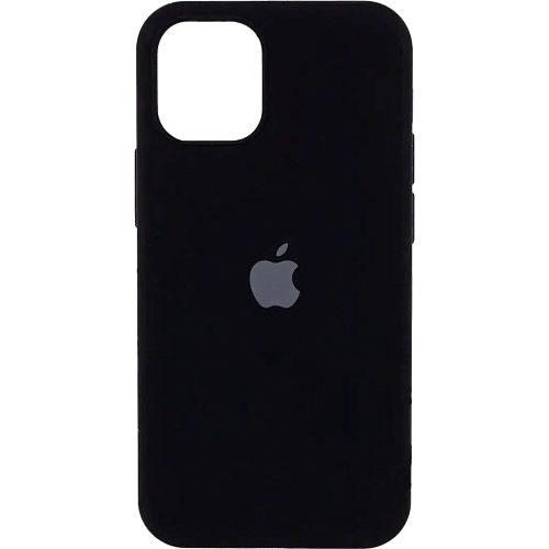 Чехол Silicone Case для Apple iPhone 14 Pro (Black) AA