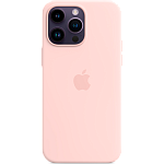 Чехол Silicone Case с MagSafe для Apple iPhone 14 Pro Max (Chalk Pink) ААА